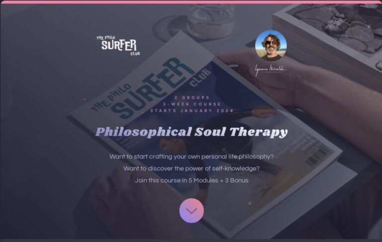 Philosophical Soul Therapy Course